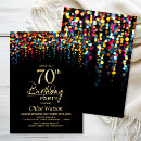 Search for colors for 70th birthday Modern