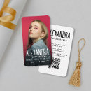 Search for graduate student business cards Professional