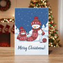 Search for knitted christmas cards Winter