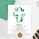 Search for princess christening invitations Watercolor
