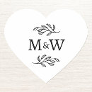 Search for heart with initials stickers Typography