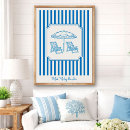 Search for summer holiday posters Blue