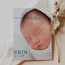 Search for miracle birth announcement cards For her