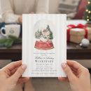 Search for snow globe invitations Winter wonderland