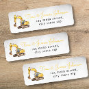 Search for excavator return address labels Builder