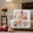 Search for angel cherub blankets Valentine