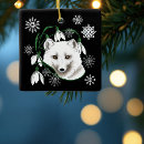 Search for arctic fox christmas tree decorations White
