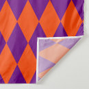 Search for orange and purple fabric Geometric