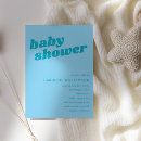 Search for teal blue baby shower invitations Colourful
