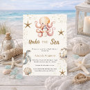 Search for sea baby girl shower invitations Under the sea