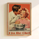 Search for chef for art Kiss the cook