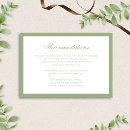 Search for classic wedding enclosure cards Modern