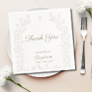 Search for christian napkins Gold cross
