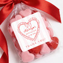 Search for valentine favor stickers For her