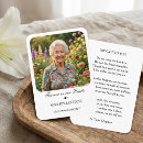 Search for wallet memorial cards Bereavement