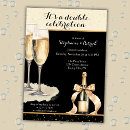 Search for double celebration birthday invitations Adult