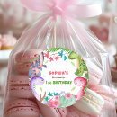 Search for cute girls birthday stickers Prehistoric