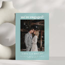 Search for engagement wedding announcement cards Bold typography