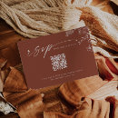 Search for qr code wedding rsvp cards Boho