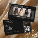 Search for wig business cards Elegant