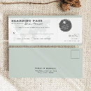Search for boarding pass rsvp cards Couple