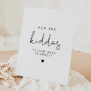 Search for kid wedding signs For the kiddos