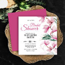 Search for elegant modern floral bridal shower invitations Blush pink