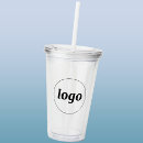 Search for acrylic tumblers Logo