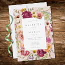 Search for garden wedding invitations Watercolor