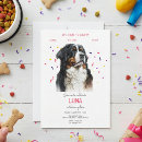 Search for mountain dog invitations Watercolor