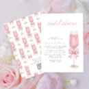 Search for champagne shower invitations Modern