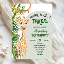 Search for giraffes invitations For kids