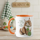 Search for long haired mugs Maine coon cat