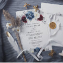 Search for blue and ivory wedding invitations Simple