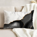 Search for black white grey gold cushions Agate