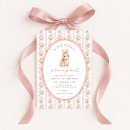 Search for vintage easter bunny invitations Pink bow