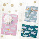 Search for swan wrapping paper Bird