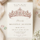 Search for princess birthday invitations Blush pink