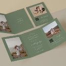 Search for 3 in one wedding invitations Modern
