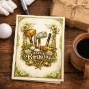 Search for golf birthday cards Elegant