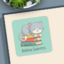 Search for name on bookplates Cartoon