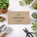 Search for eco friendly business cards Landscaping