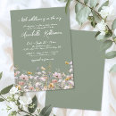 Search for sage green baby shower invitations A little wildflower