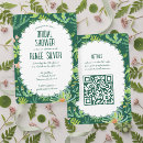 Search for garden bridal shower invitations Floral