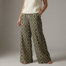 Search for black and gold geometric pattern fabric For her