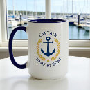 Search for large white mugs Nautical