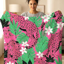 Search for pink leopard blankets Bold