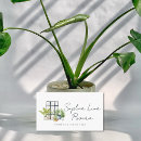 Search for pot business cards Greenery