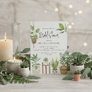 Search for indoors invitations Watercolor