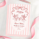Search for angel birthday invitations Pink